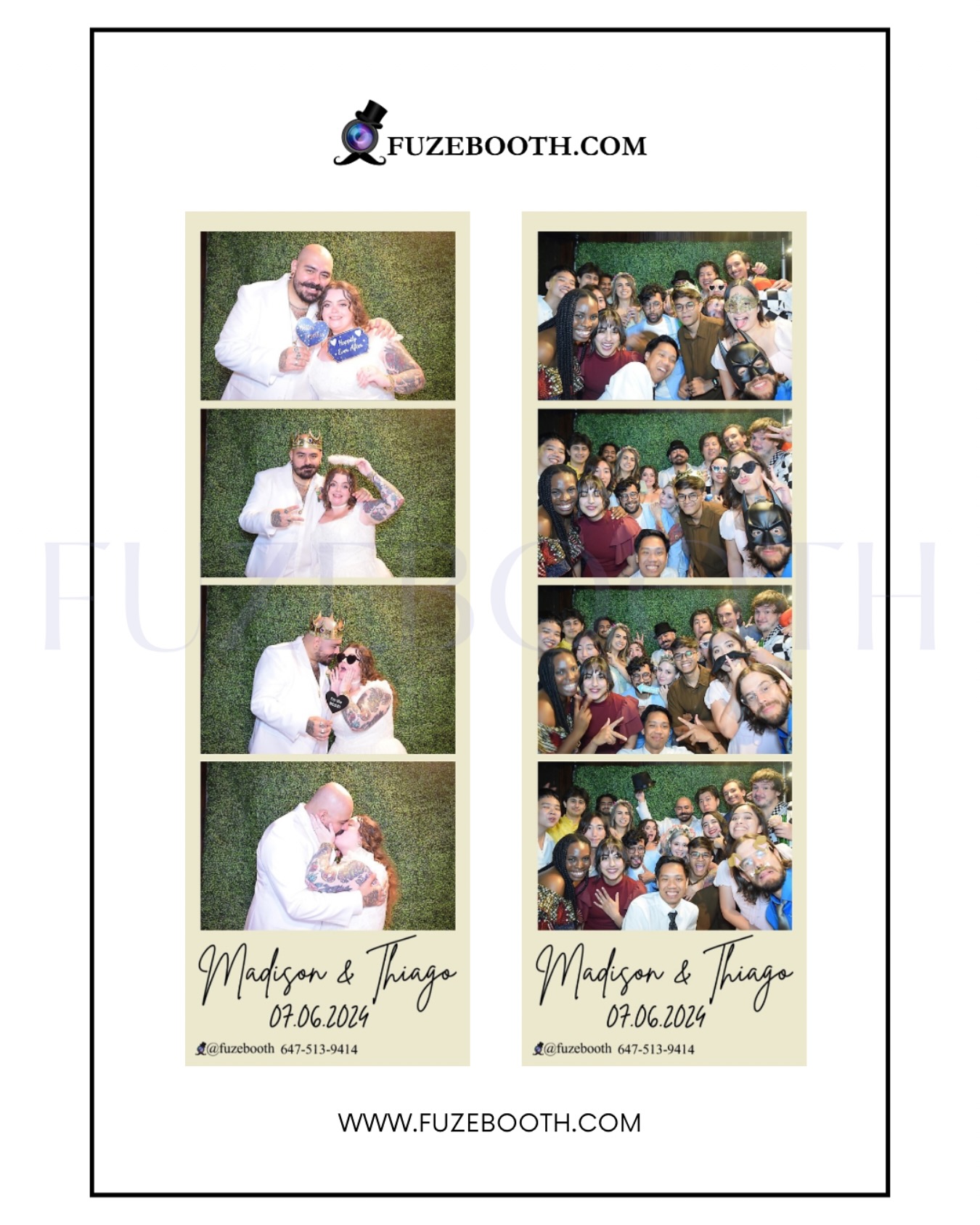 Love, laughter, and unforgettable memories! ๐โจ This beautiful couple had the best time in our photo booth, capturing moments theyโll cherish forever. Weโre so happy to have been a part of their special day in Toronto, adding extra fun to their wedding celebration! ๐ธ๐If youโre planning your wedding or event in Toronto, let us help create lasting memories with our photo booth experience!Location : Greater Toronto Area (GTA), Ontario canada ๐จ๐ฆ
๐๐จ๐ง๐ญ๐๐๐ญ ๐ฎ๐ฌ ~ +๐ ๐๐๐-๐๐๐-๐๐๐๐
Gmail : Fuzebooth@gmail.com
Website : www.fuzebooth.com#TorontoWedding #WeddingFun #TorontoWeddings #WeddingMemories #PhotoBoothFun #TorontoBride #TorontoGroom #TorontoEvents #WeddingPhotobooth #TorontoVendors #TorontoCelebrations #EventPlanningToronto #FuzeBooth #TorontoLove #WeddingEntertainment #TorontoCouple #TorontoPhotoBooth #WeddingInspiration #TorontoPhotographer #TorontoParty